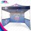 custom full color luxury outdoor frame fold 10x10 tent