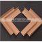 Free sample accept custom sturdy and stable paper 5cm x 5cm x 100cm corrugated cardboard pallet edge corner protector