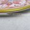 2016 trend wedding wholesale melamine golden print 10" dinner plate