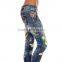 Wholesale Women Plus size custom printed leggings