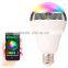 Smart Led Light Bulb With Speaker