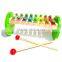 Colorful Fruit Design Wooden Musical Instruments Toys