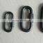 Metal black spray-paint Quick link for handbag Karabiner rigging hardwar manufacturer