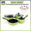 6pcs non-stick Aluminum cookware set