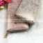 High Quality Fashion Long Women Silver Gold Female PU Cotton Frabric Cluth Wallet