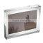 Decorative Square Glass Picture Photo Frame Customized Size