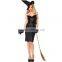 Witch Costume Adult Womens Sexy Swashbuckler Wench Girl Halloween Fancy Dress