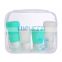 Ancheer Large Silicone Travel Bottle Pack of 4 55/85ml Squeezable Portable Bottle with EVA Carry Bag AM004592