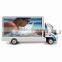 china supplier Mobile LED display truck led vehicle for advertising with  express