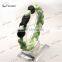 Custom fashion braid friendship bracelet titanium health bracelet