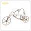 custom iron wine rack trolley metal craft ornaments home decorations