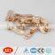 fancy custom logo pull rose gold metal zipper slider