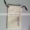 Small red nice microfiber velvet pouch for wedding