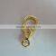 Gold plated metal Lobster Clasp for jewelry necklace bracelet