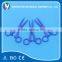 Medical plastic clamp disposable sterile hemostatic bleeding stop forceps hemostat