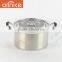 Oven Safe Capsulated Bottom Kitchen Cookware Stock Pot Covered Suitable for Magnetic Induction