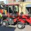 WOLF BRAND 1T mini wheel loader with quich hitch and pallet fork
