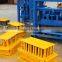 concrete block making machine with high viberating force/how to make a clay brick QT40-2