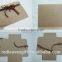 Elegant custom printed kraft envelope with string