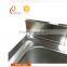 Single bowl heavy duty commercial industrial ss kitchen sink cabinet used for home hotel restaurant with backsplash under shelf