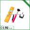 2015 New arrival slefie stick Z07-1 with bluetooth remote shutter button