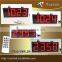 Remote control set +ON/OFF 88:88 or 88:88:88 digits Count down/UP Timer Digital Clock 7 Segment Bars LED Display