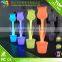 PE Material Rechargeable Led Decoration wedding & garden light/Remote Control/Colourful