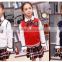 China manufacturer custom pleated japanese school uniform plaid skirts