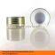 120g plastic facial wash cream jar with new design screw lid