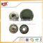 Press On Buttons Metal Clip 4 Parts Snap Button With Custom Logo