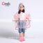 2016 popular fashion disposable transparent plastic women's raincoat