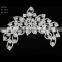 2015New Fancy Clear Rhinestone Sewing Costume Dress Applique