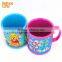 Menufacture China PVC rubber Coffee cup Mug Flower Mugs Promotional Gift