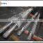 conical screws extruder twin barrel and screw for plastic machine