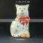 Hand-painting ceramic air humidifier for home decoration