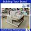 supermarket functional metal shop display products with price tag