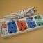 Europe 4 way 10A 250V extention power strip