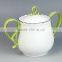 China Wholesale Tea Coffee Sats Ceramic Sugar Tea Urn With Handle
