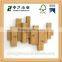 Trade assurance Wholesale ! Rustic wall shelf bath room rack with coat hook original wood color