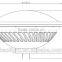 36W 3600lm Dimmable PAR56 led lamp for 300W halogen replacement, GX16D base, 36W, 3600lm brightness, quality GURANTEED!