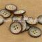 fashionable natural trocas button for blazer
