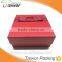 Custom matt elegant gift box with ribbon design for cloth package
