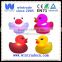 yellow baby bath toy plastic water led duck