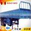 China manufacturer 60t flatbed with side wall semi trailer for sale
