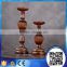 Home Decoration Antique Transparent Resin Candlesticks