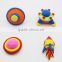 plastic silly soft putty handcraft coloful kids soft play toy free polymer clay