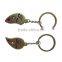 Metal key chain/zinc metal keychain/custom design keychain