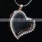 26*29mm Rose Gold Heart Floating Diamond Locket Pendants