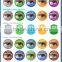 15 colors 3 tone the most popular brand fresh tone color blends look contact lenses                        
                                                Quality Choice
