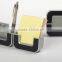 foidable clock business gift digital name card pen holder desk clock
